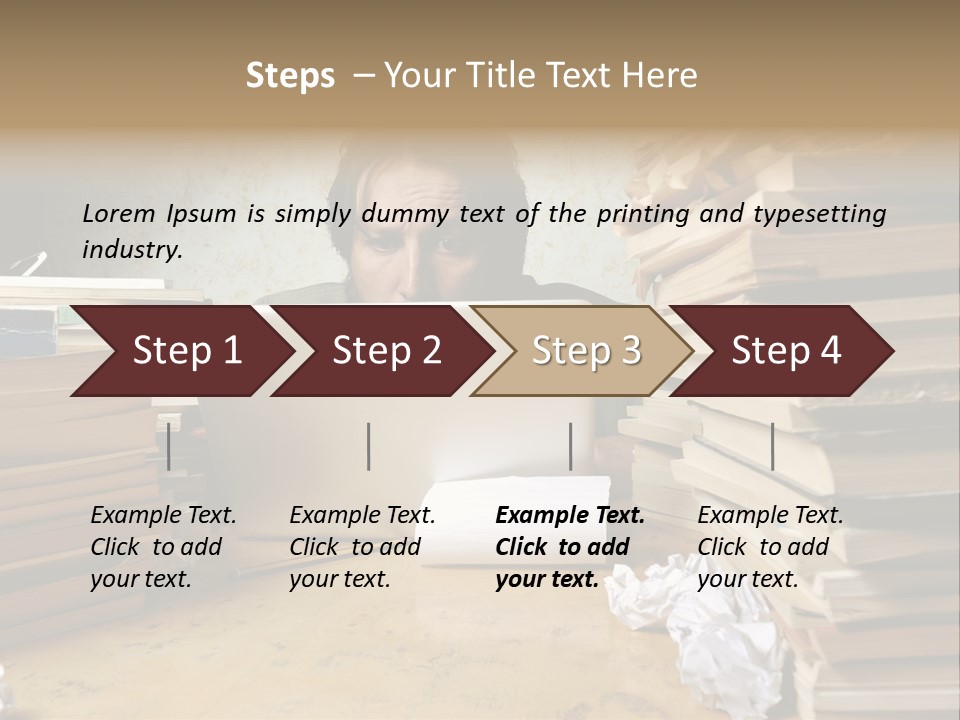 Lawyer Executive Man PowerPoint Template