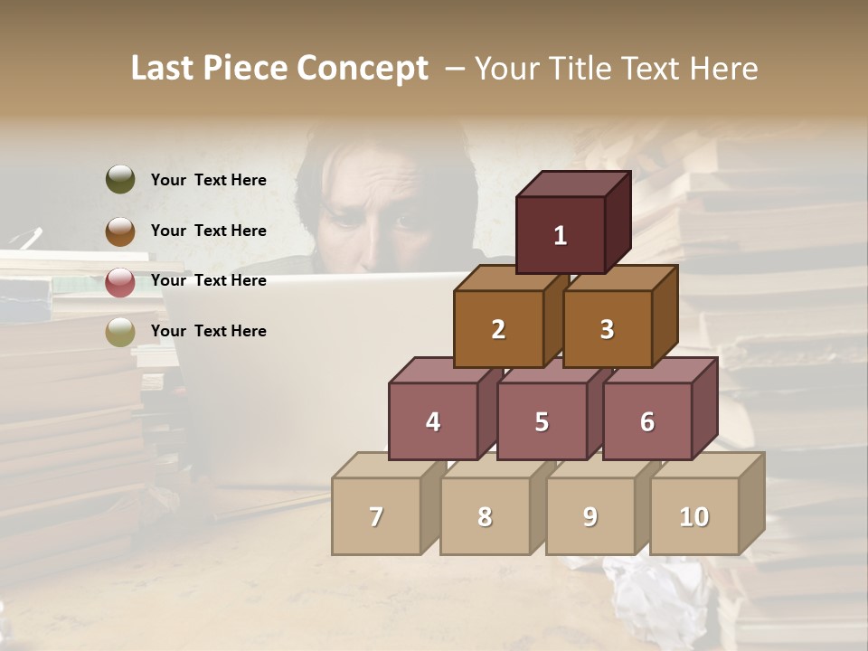 Lawyer Executive Man PowerPoint Template