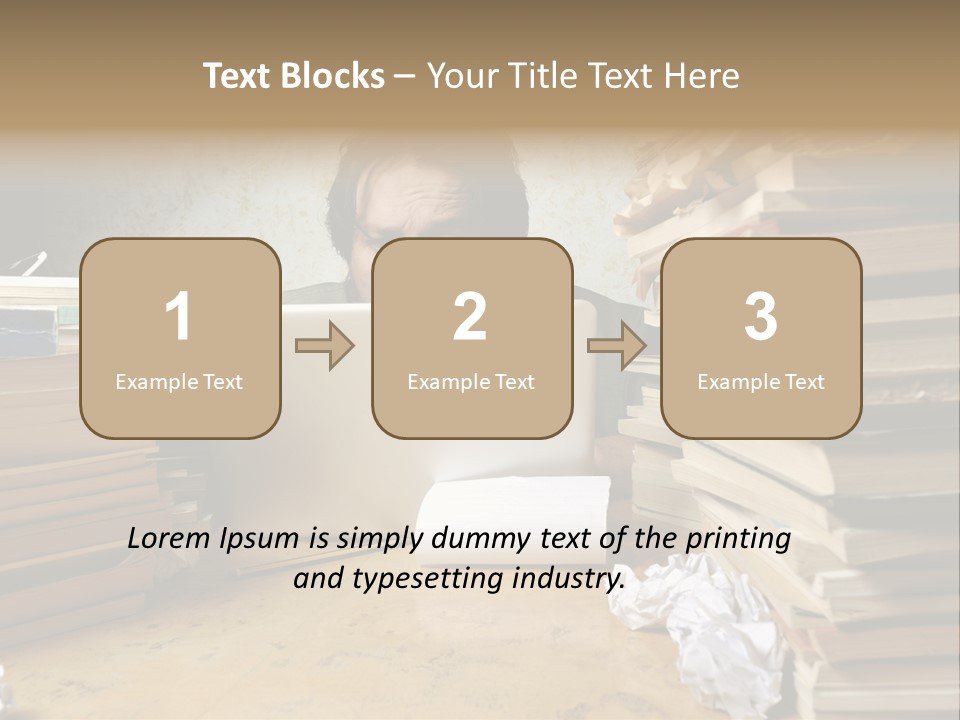 Lawyer Executive Man PowerPoint Template