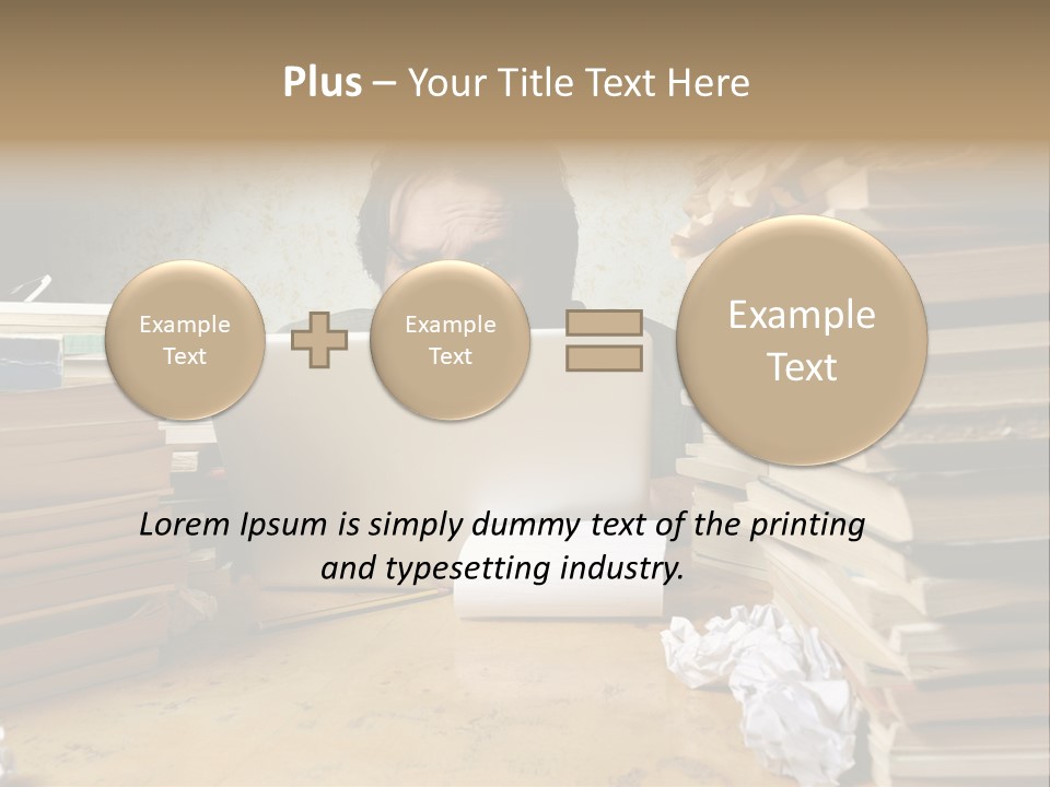 Lawyer Executive Man PowerPoint Template