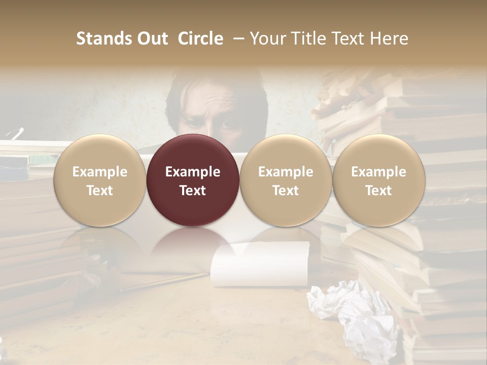 Lawyer Executive Man PowerPoint Template