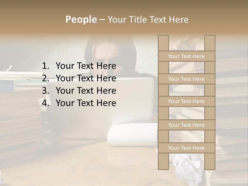 Lawyer Executive Man PowerPoint Template