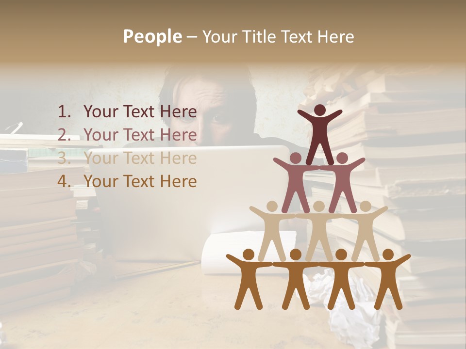 Lawyer Executive Man PowerPoint Template