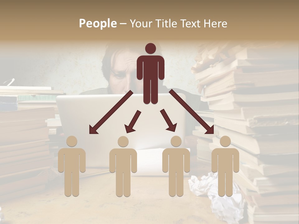 Lawyer Executive Man PowerPoint Template