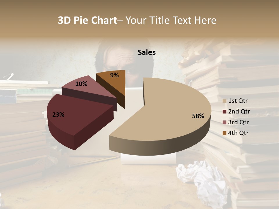 Lawyer Executive Man PowerPoint Template