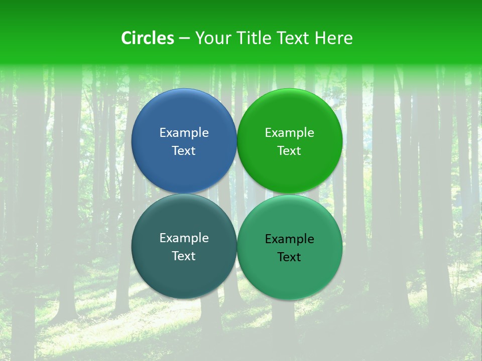 Growth Scenery Wild PowerPoint Template