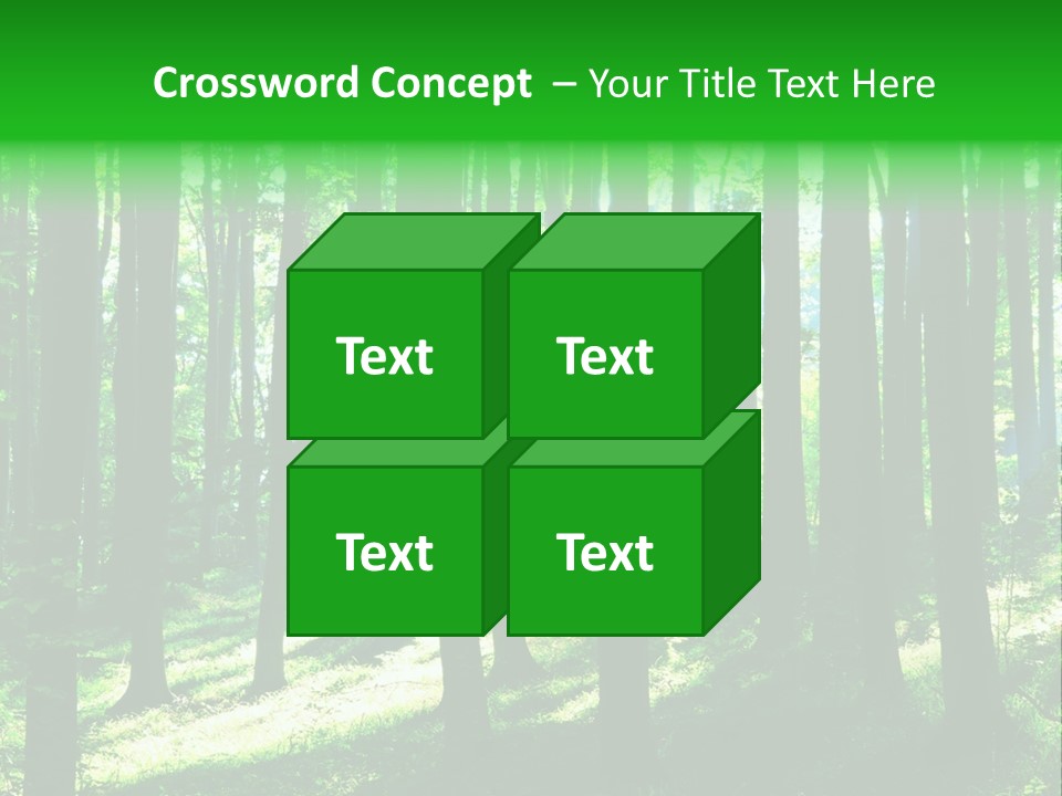 Growth Scenery Wild PowerPoint Template