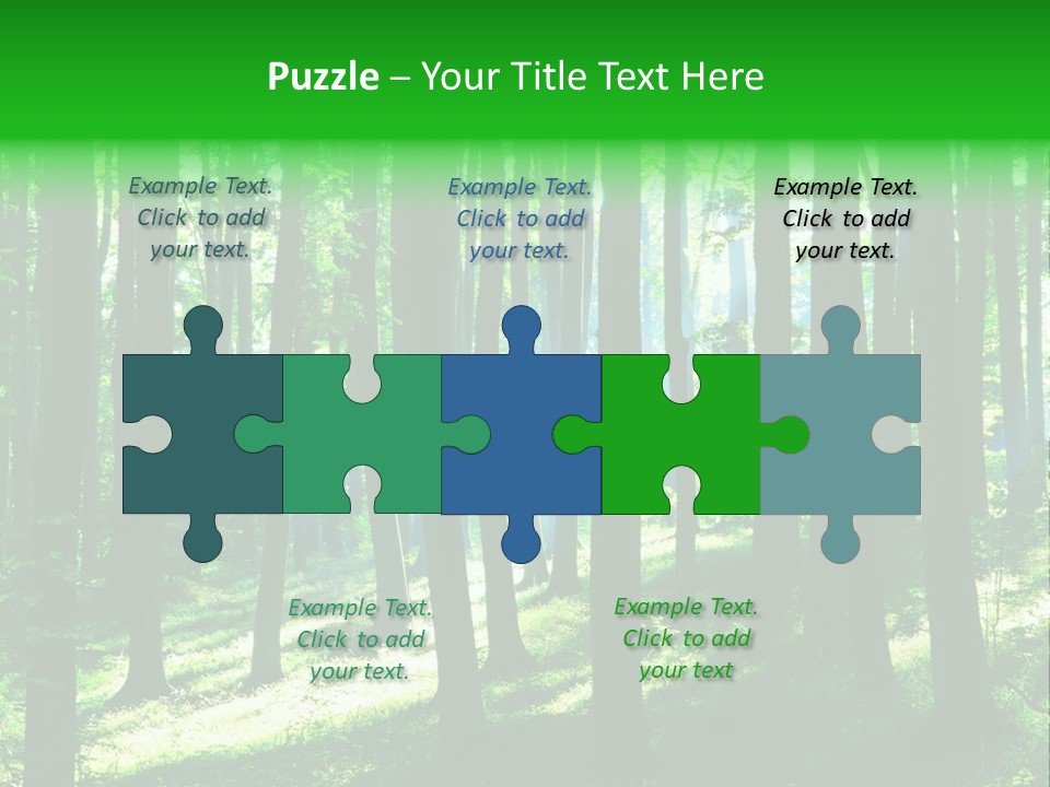 Growth Scenery Wild PowerPoint Template