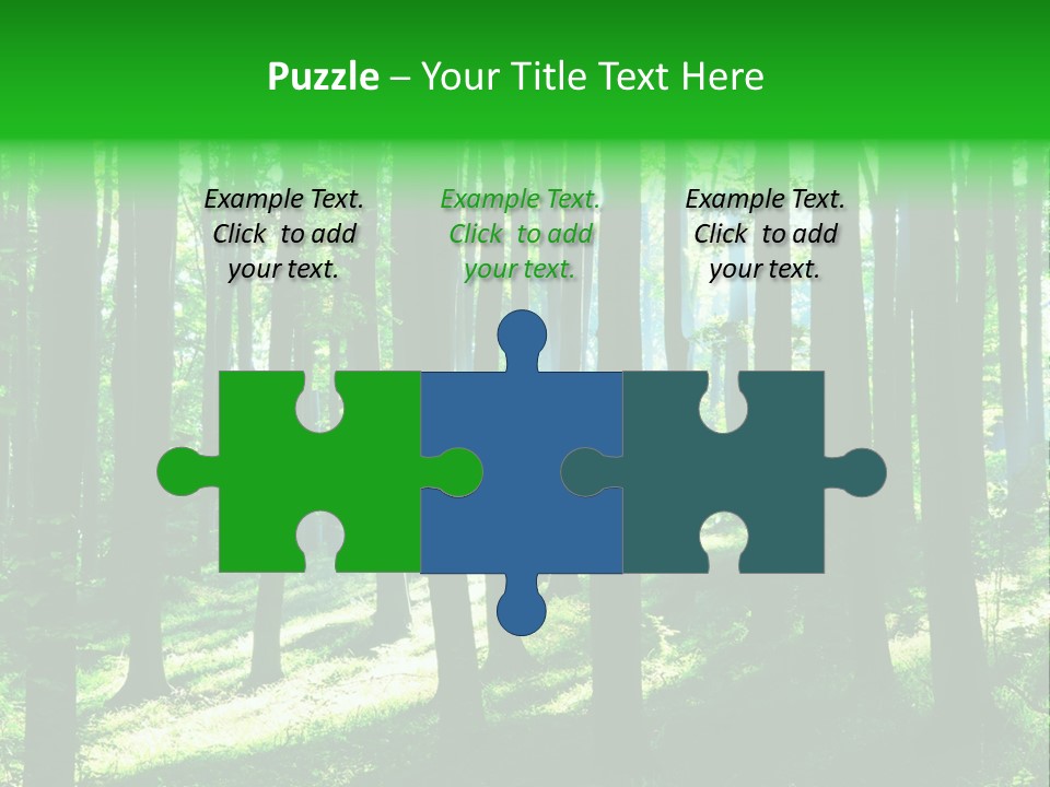 Growth Scenery Wild PowerPoint Template