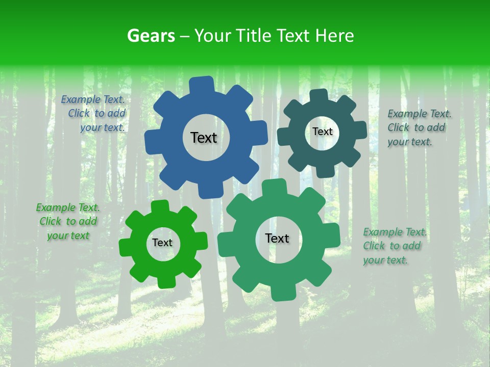 Growth Scenery Wild PowerPoint Template