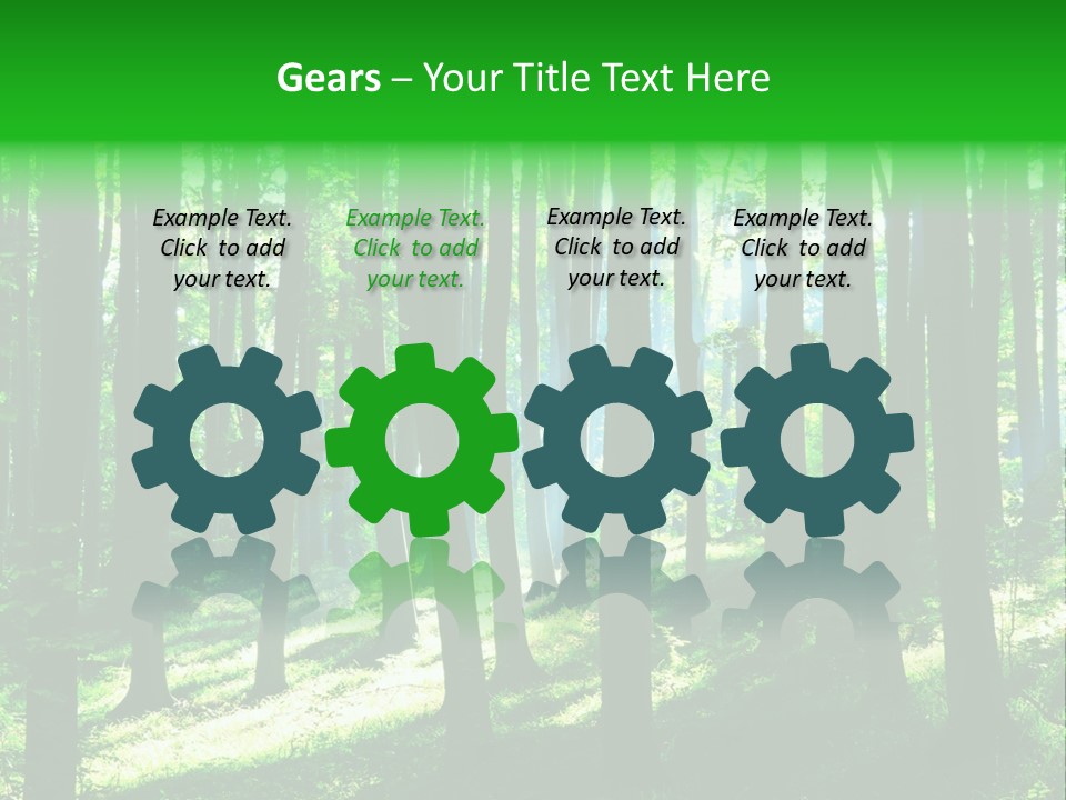 Growth Scenery Wild PowerPoint Template