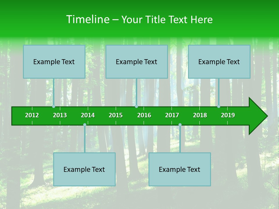 Growth Scenery Wild PowerPoint Template