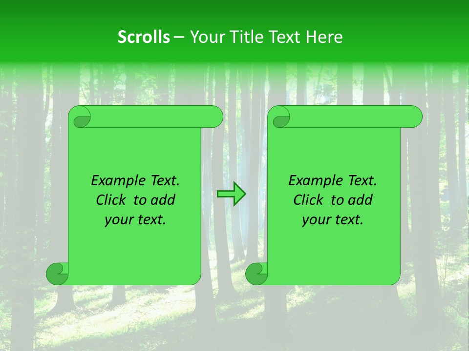Growth Scenery Wild PowerPoint Template