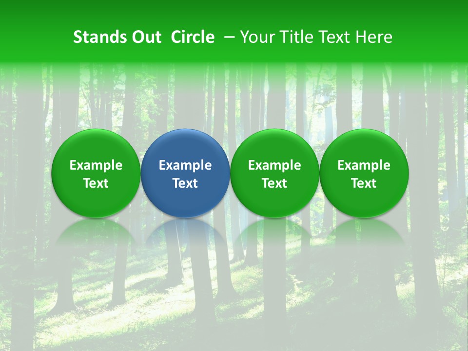 Growth Scenery Wild PowerPoint Template