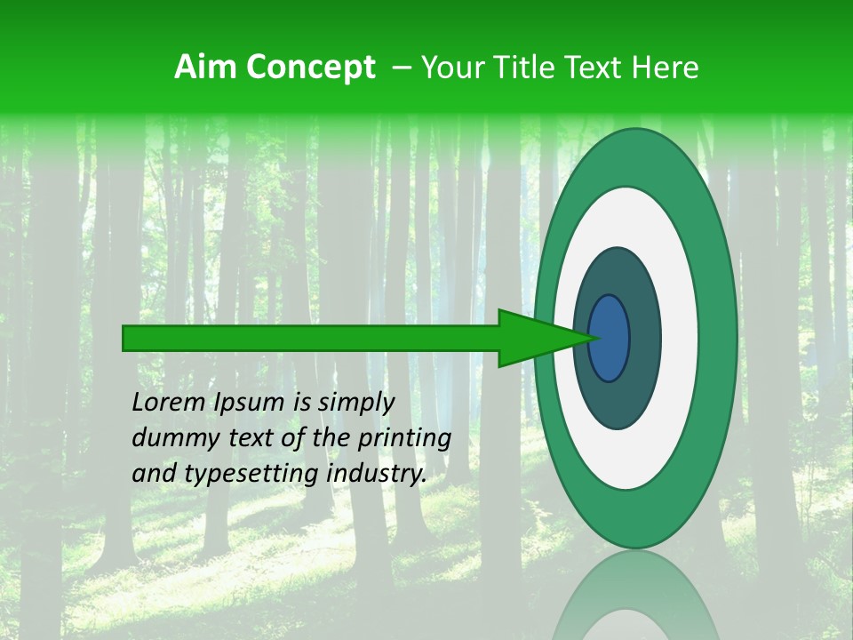 Growth Scenery Wild PowerPoint Template