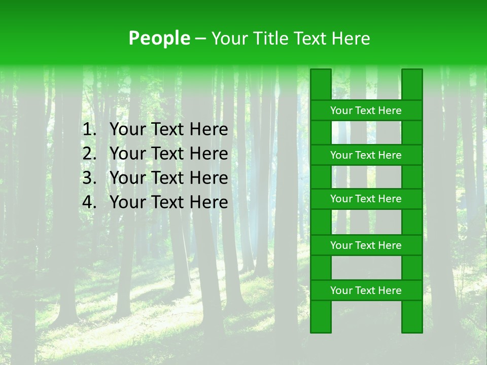 Growth Scenery Wild PowerPoint Template