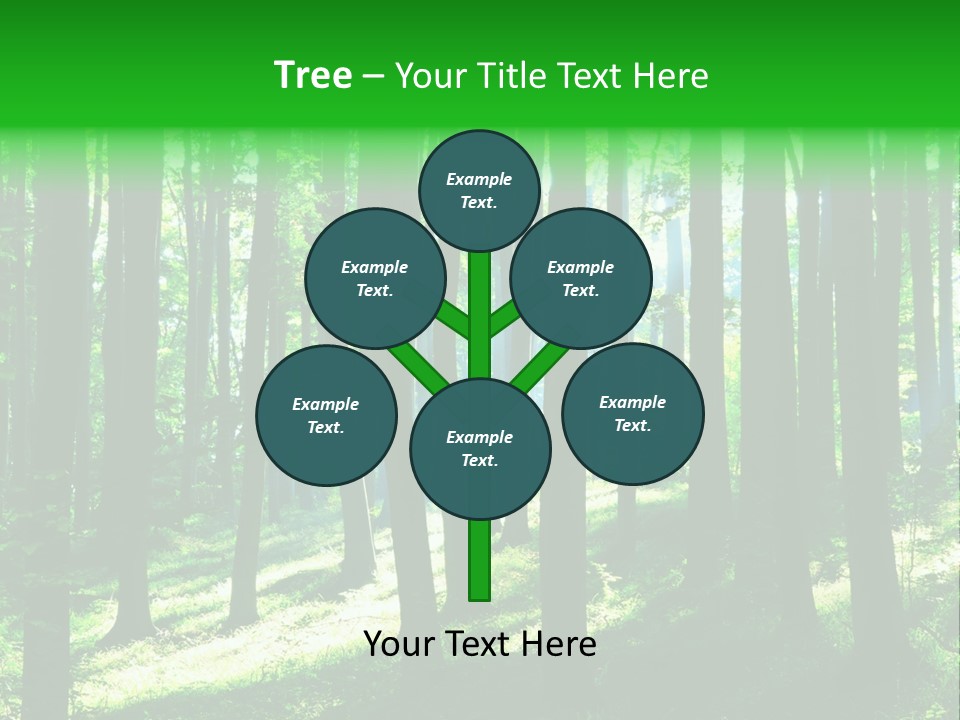 Growth Scenery Wild PowerPoint Template