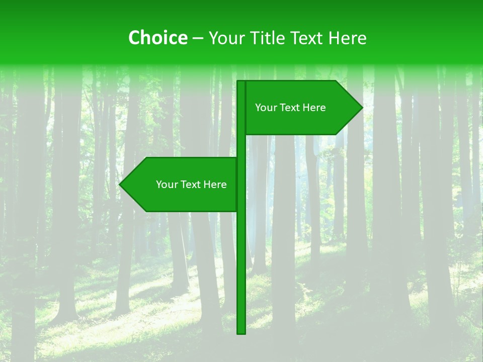 Growth Scenery Wild PowerPoint Template