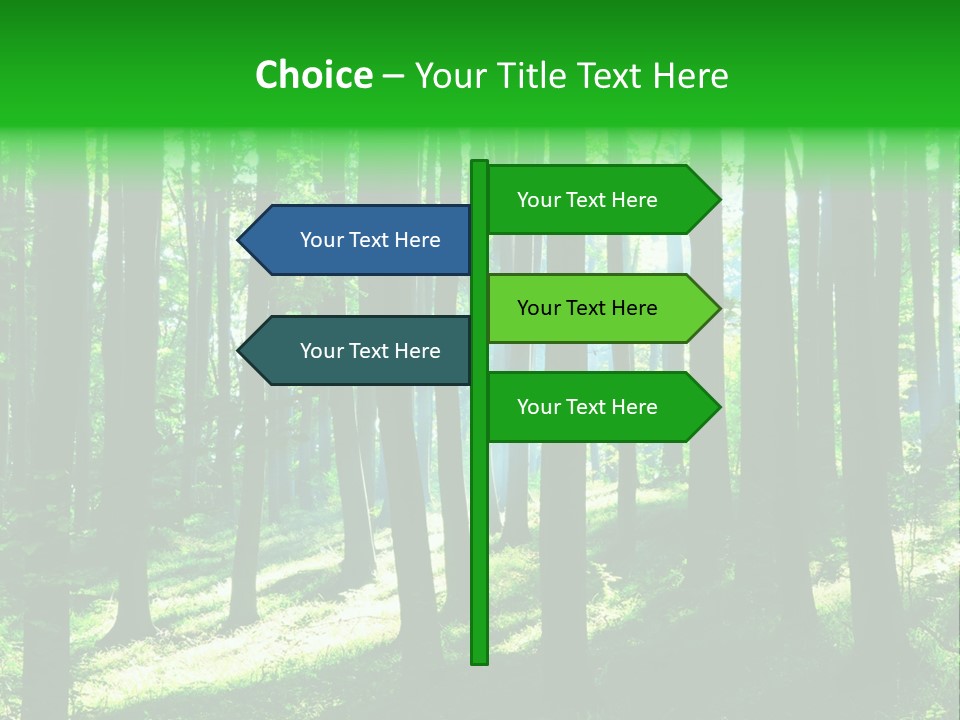 Growth Scenery Wild PowerPoint Template