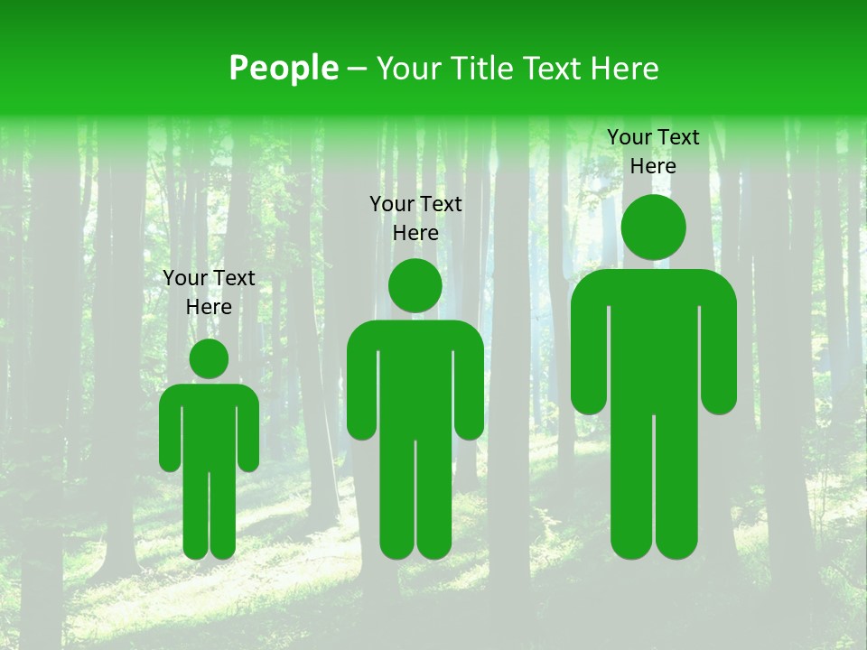 Growth Scenery Wild PowerPoint Template