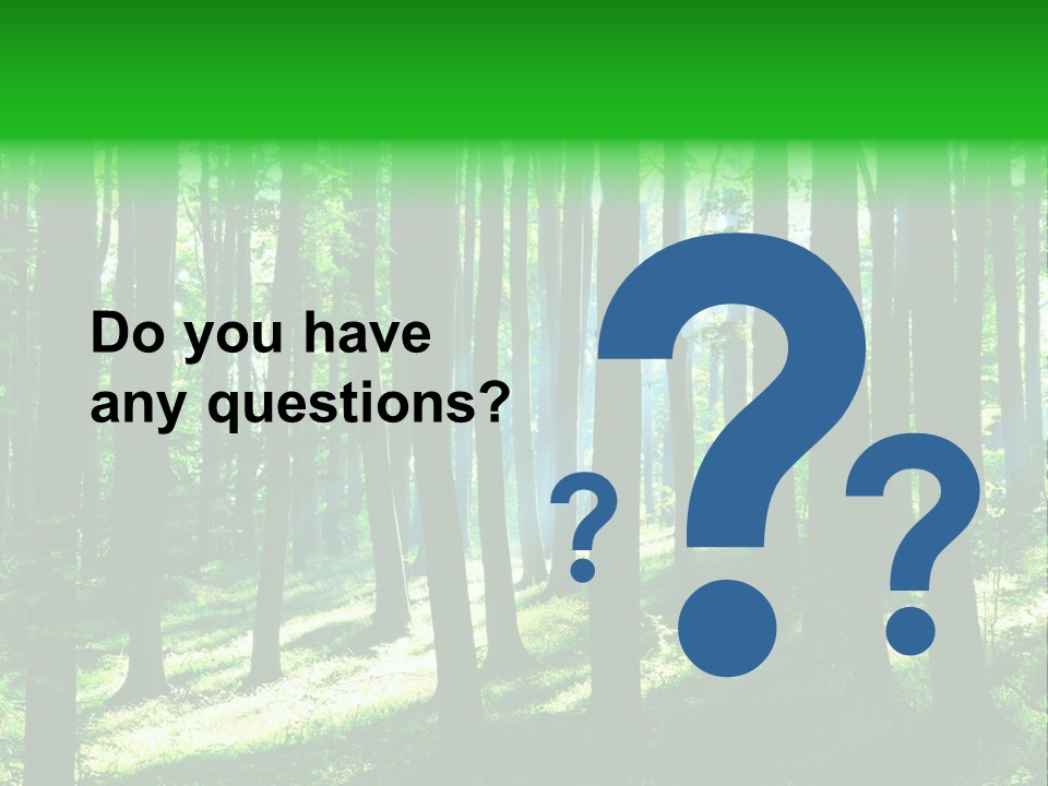 Growth Scenery Wild PowerPoint Template