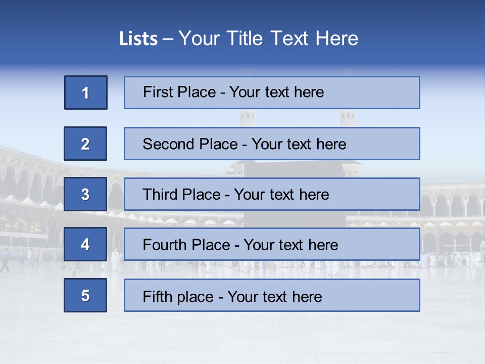 Haram Umrah Religion PowerPoint Template