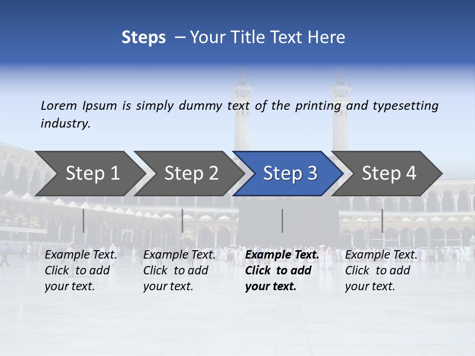 Haram Umrah Religion PowerPoint Template