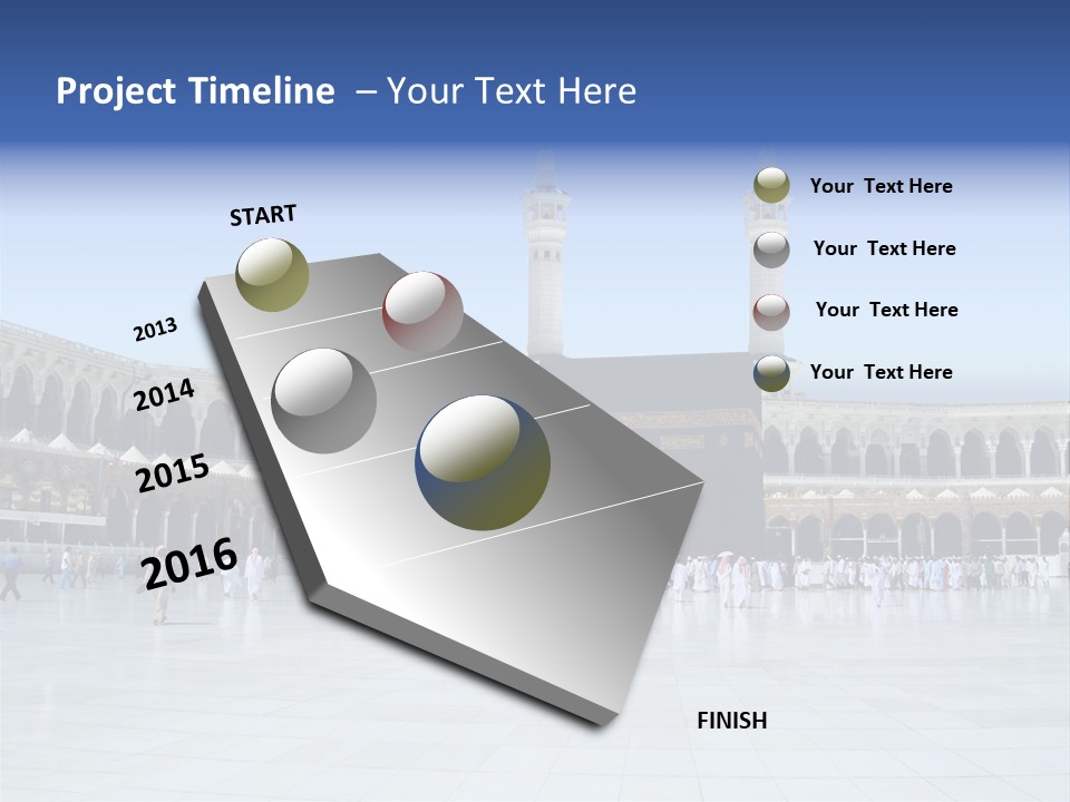 Haram Umrah Religion PowerPoint Template