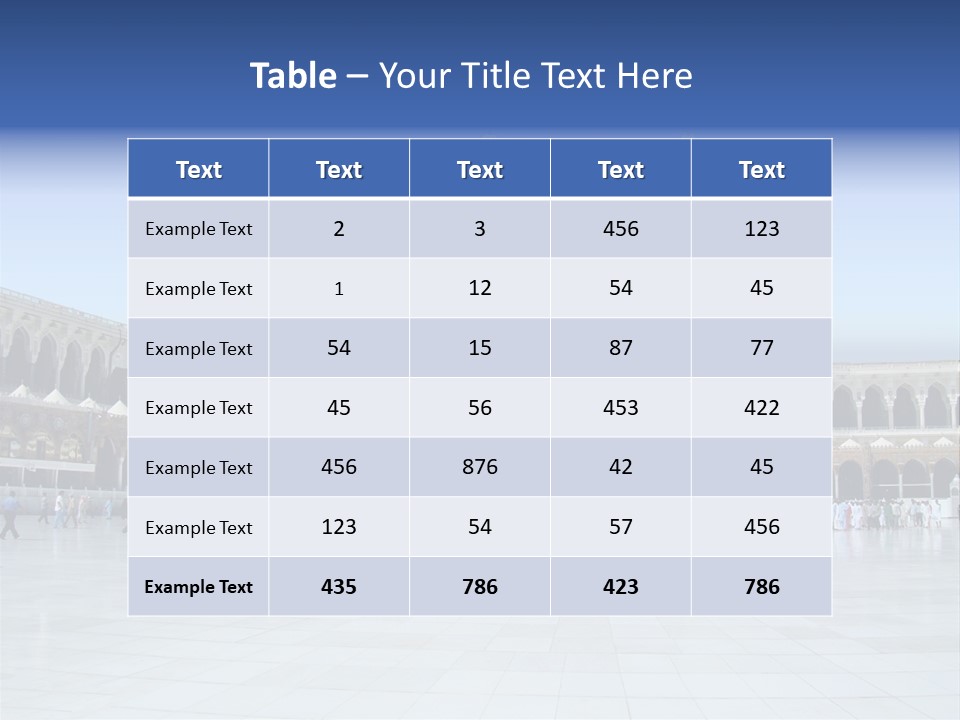 Haram Umrah Religion PowerPoint Template