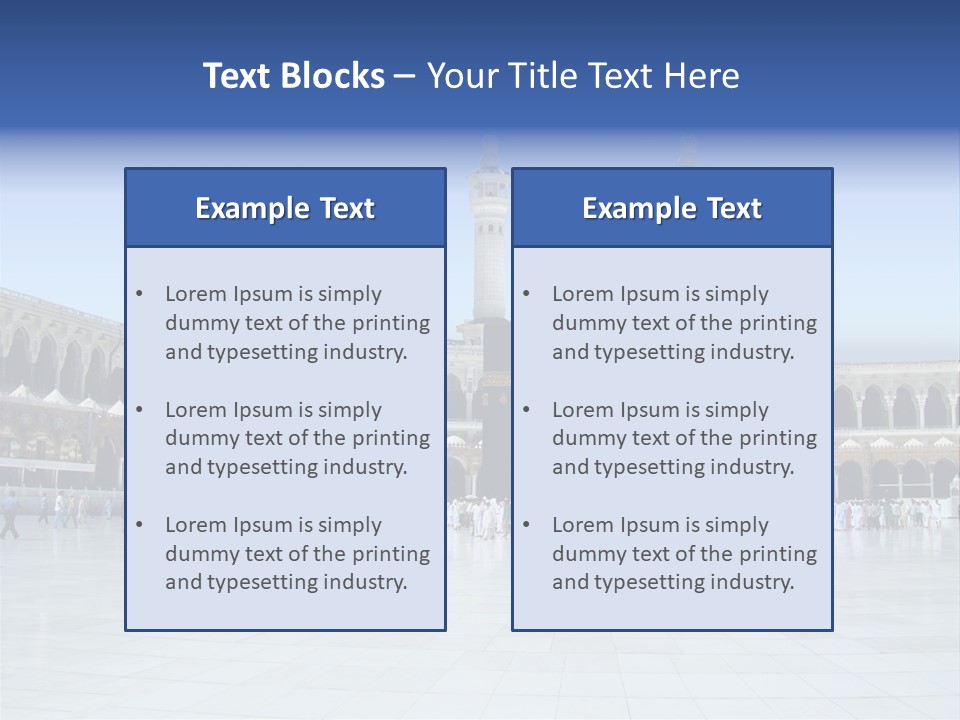 Haram Umrah Religion PowerPoint Template