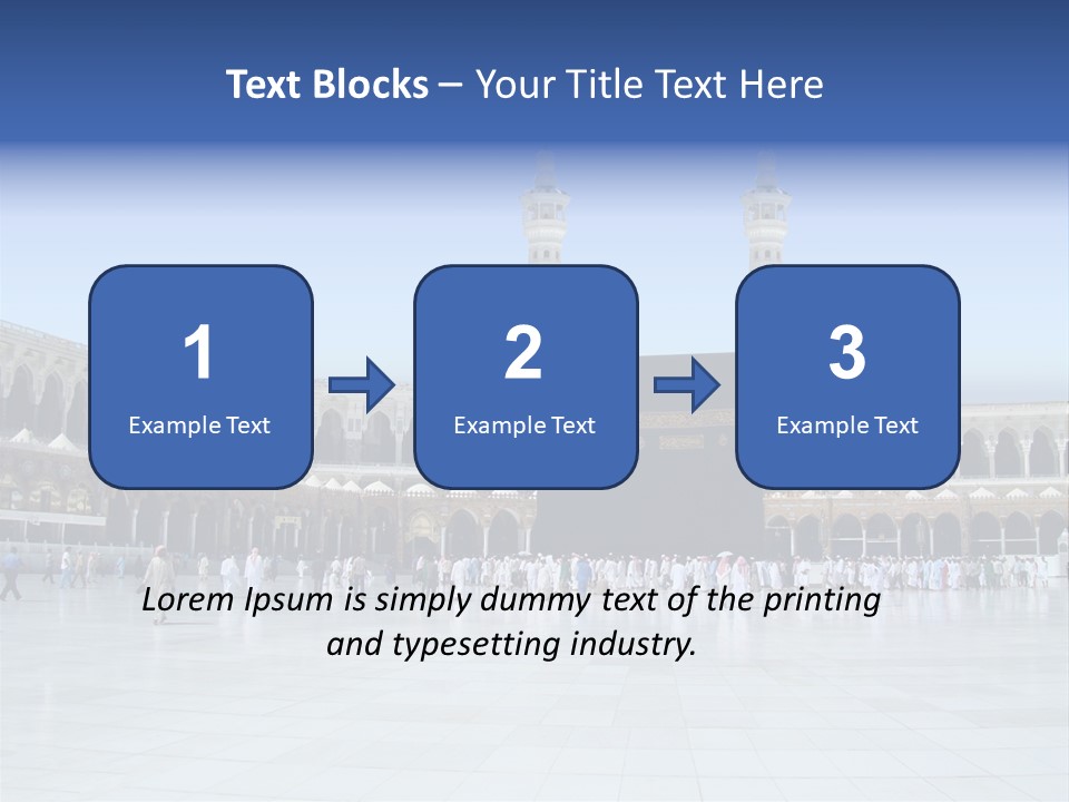 Haram Umrah Religion PowerPoint Template