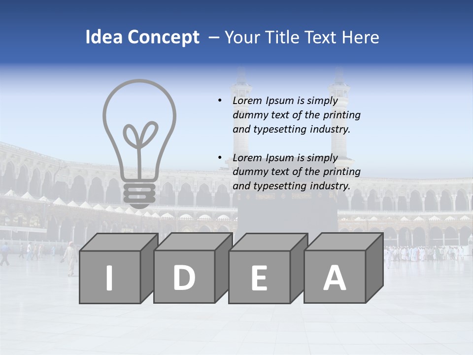 Haram Umrah Religion PowerPoint Template