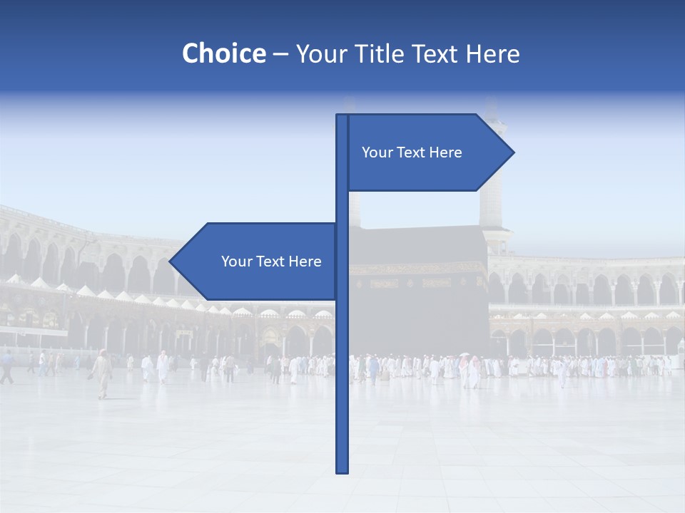 Haram Umrah Religion PowerPoint Template