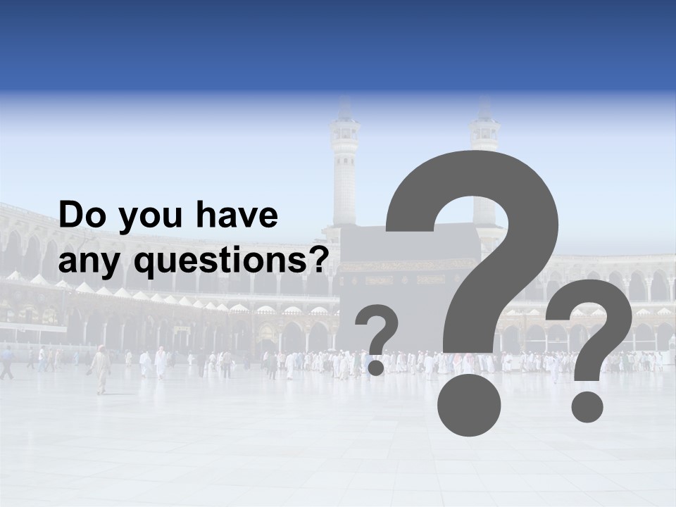 Haram Umrah Religion PowerPoint Template