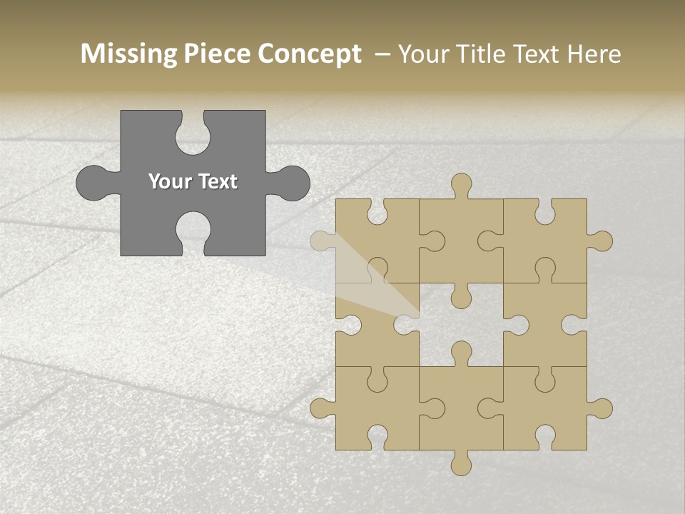 Dotted Similarity Roof Shingles PowerPoint Template