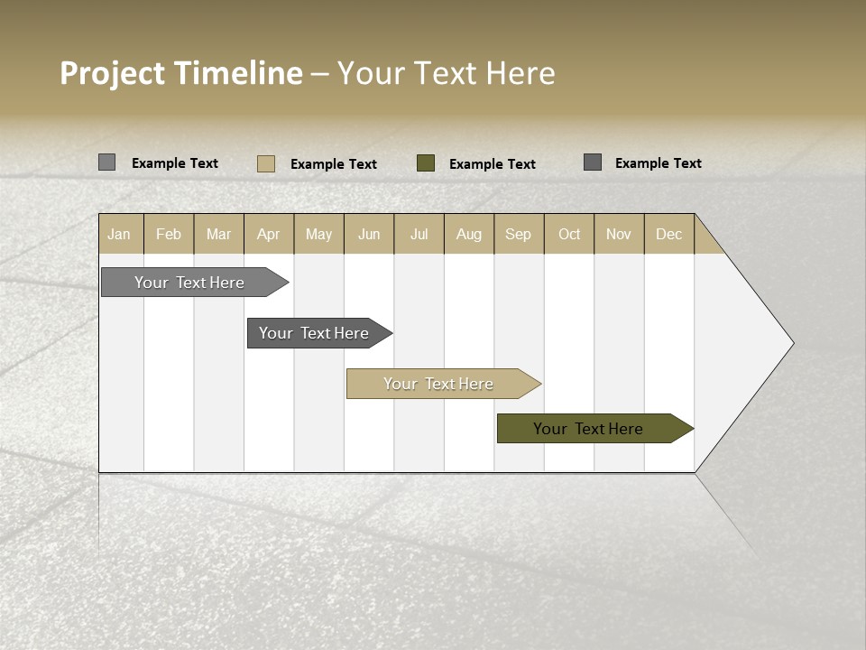 Dotted Similarity Roof Shingles PowerPoint Template