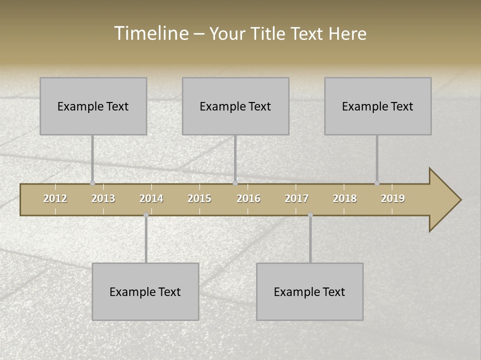 Dotted Similarity Roof Shingles PowerPoint Template
