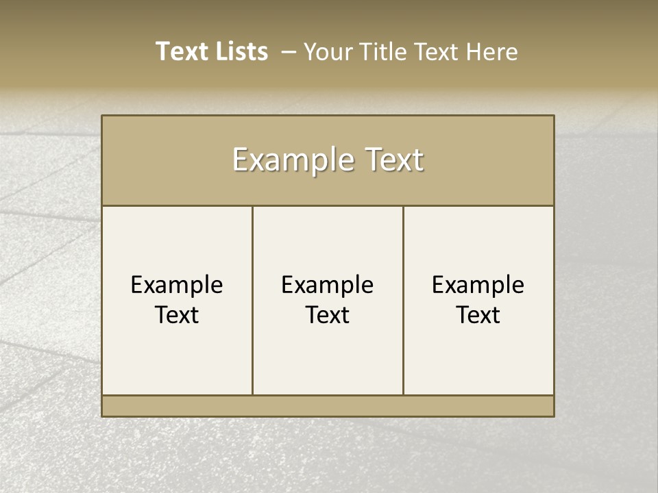 Dotted Similarity Roof Shingles PowerPoint Template