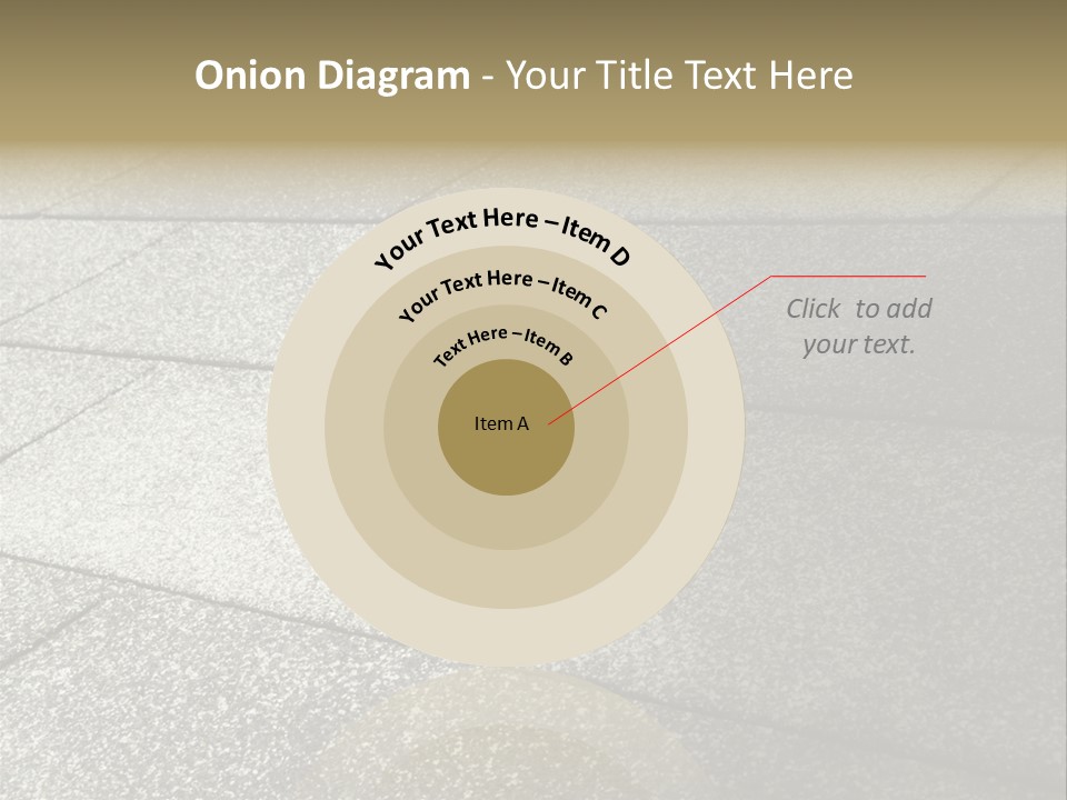 Dotted Similarity Roof Shingles PowerPoint Template
