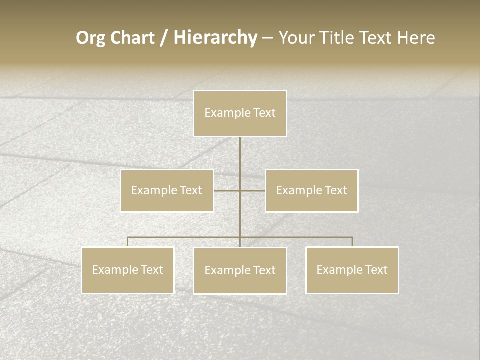 Dotted Similarity Roof Shingles PowerPoint Template