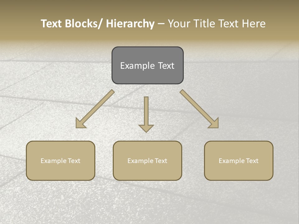 Dotted Similarity Roof Shingles PowerPoint Template