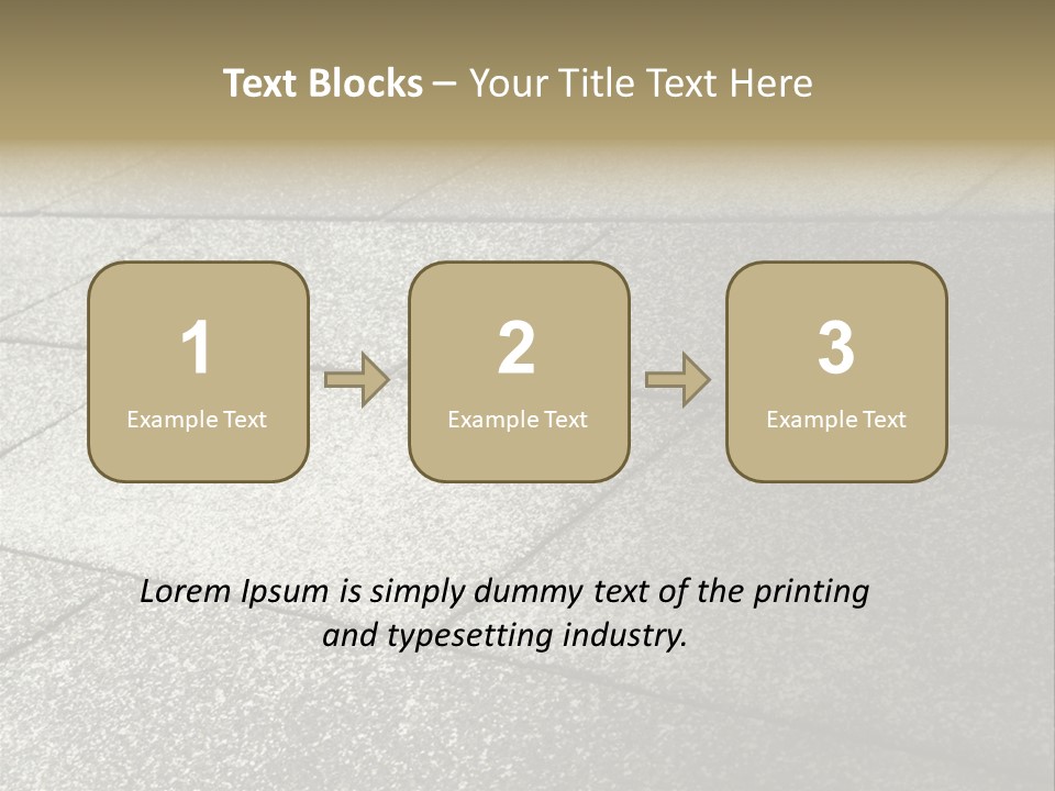 Dotted Similarity Roof Shingles PowerPoint Template
