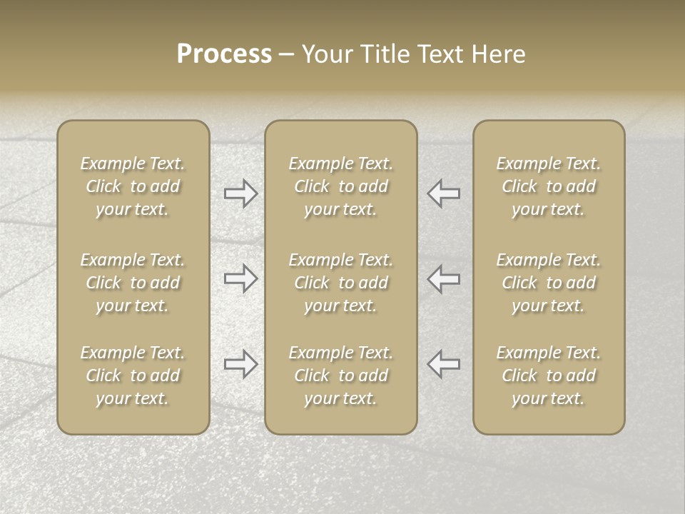 Dotted Similarity Roof Shingles PowerPoint Template