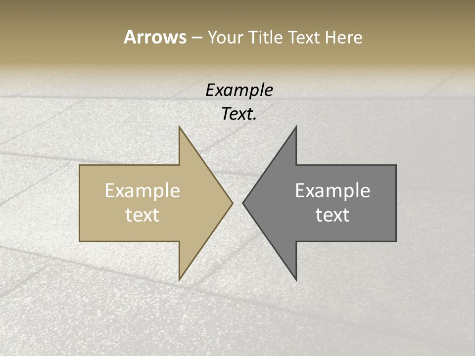 Dotted Similarity Roof Shingles PowerPoint Template
