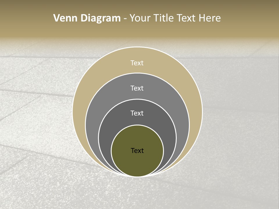 Dotted Similarity Roof Shingles PowerPoint Template