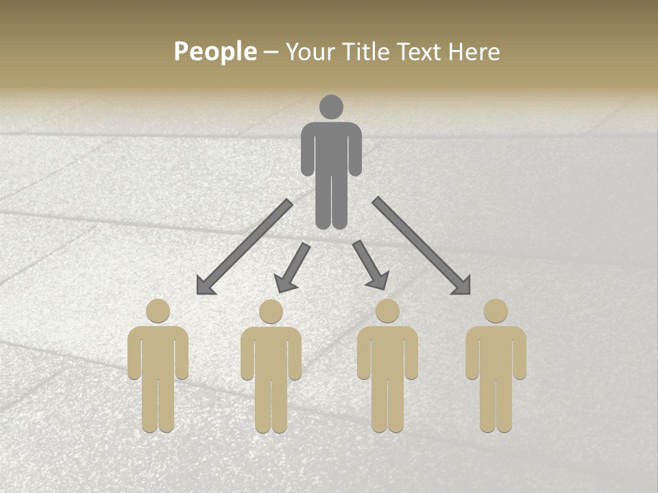 Dotted Similarity Roof Shingles PowerPoint Template