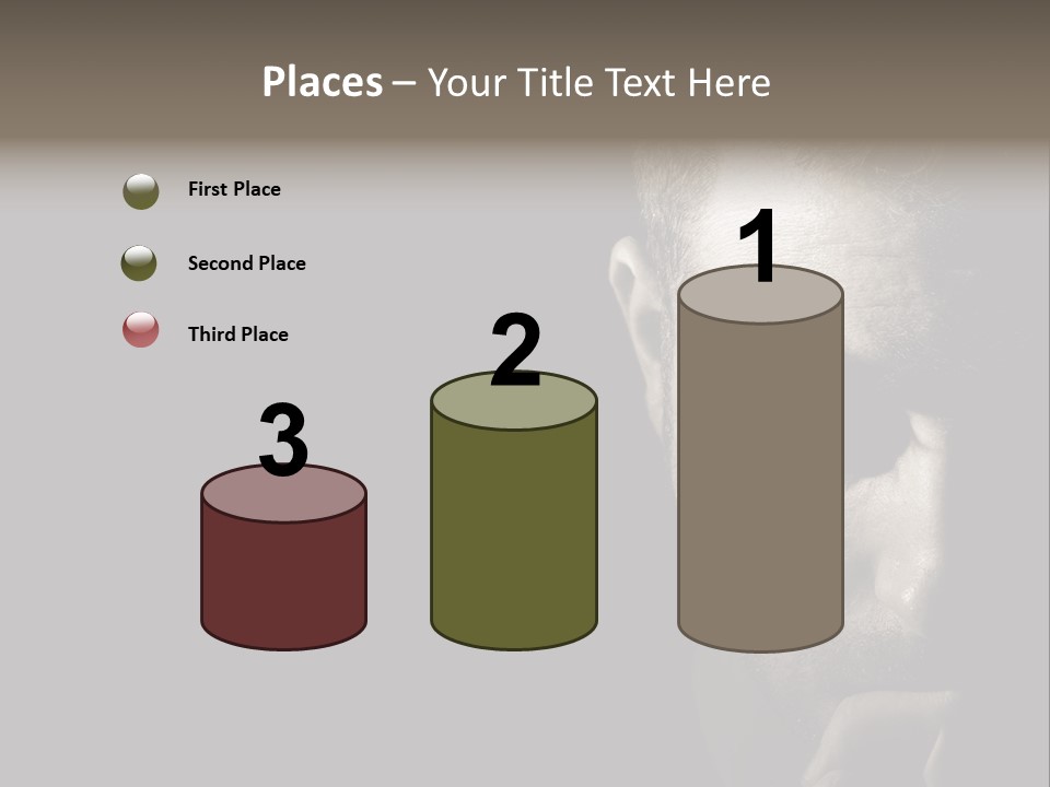 Thinking Dreaming Sly PowerPoint Template