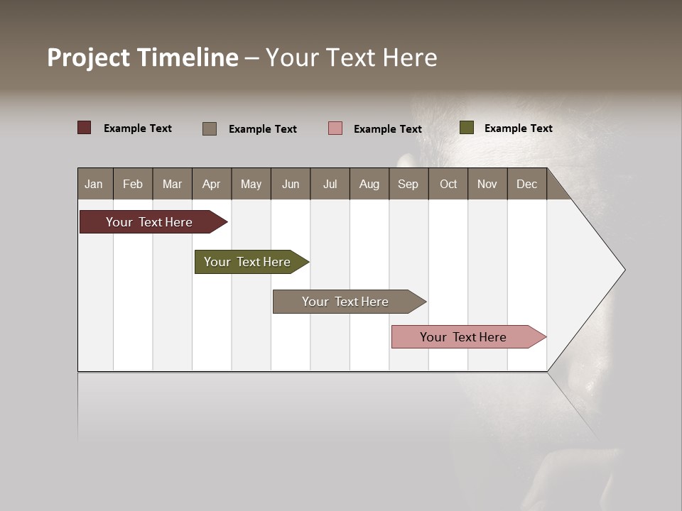 Thinking Dreaming Sly PowerPoint Template