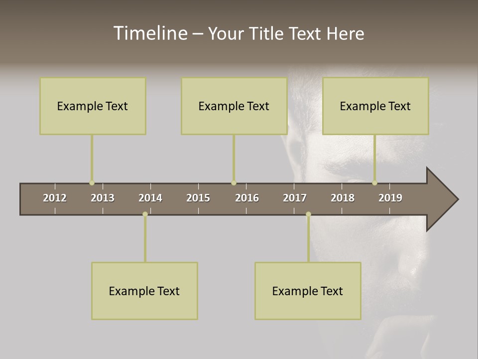 Thinking Dreaming Sly PowerPoint Template