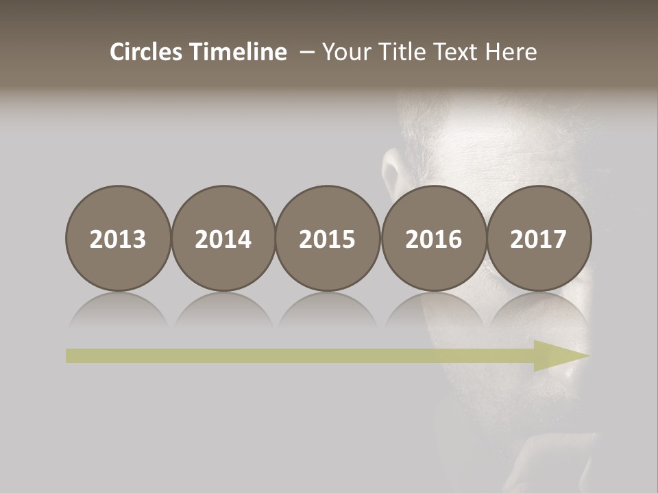 Thinking Dreaming Sly PowerPoint Template